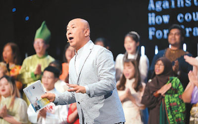 万向娱乐注册：“唱读古诗学汉语”受中外学子欢迎